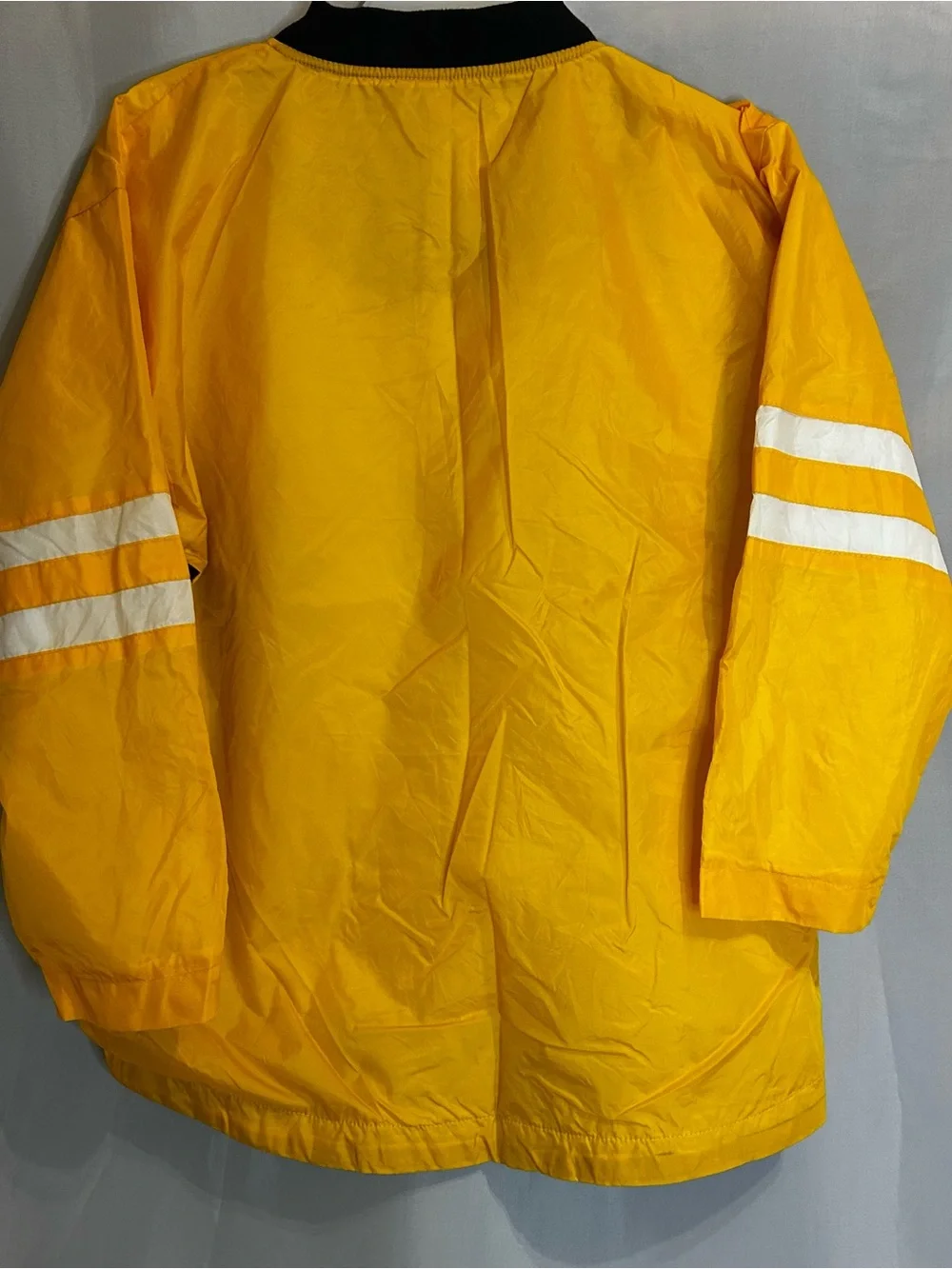 VTG. Yellow and Black V-Neck Pullover Jacket by Voltage.